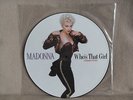 Madonna – Who’s That Girl – Original UK Limited Edition 12” Vinyl Picture Disc