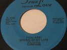 COMPASS That's Enough For Me 45 True Love psych funk soul hear