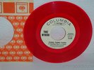 THE BYRDS Turn Turn Turn / RED VINYL PROMO 45 Columbia 4-43424 VG+ CLEAN