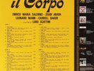 PIERO OST/UMILIANI - IL CORPO (LP+CD)  VINYL LP + CD NEUF