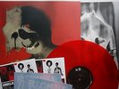 UNKLE Burn My Shadow Red Vinyl 12in + War Stories Promo Stickers