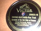 78RPM Victor 25601 QHCF w/ Django, Swing Guitars / Lionel Hampton, Stompology E-