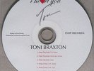 TONI BRAXTON * I HEART YOU * US 6 TRK PROMO * HTF * PETER RAUHOFER / ANDY CHILES