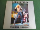 Led Zeppelin 2x LP Trample underfoot Clear Vinyl 1990 Swingin pig press TMOQ