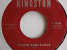 FLOWERZ talken about love / flyte orig 1968 garage single US press on KINGSTON
