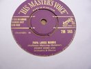Perry Como-Papa Loves Mambo-GOLD HMV 7M 263 in EX Condition.