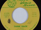 Northern Soul 45 THE MANDELLS Think Back TRANS WORLD SOUND VG++ HEAR