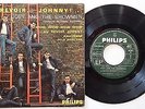 JOEY AND THE SHOWMEN - AU REVOIR .JOHNNY HALLYDAY  FRENCH 45 EP