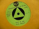 RARE ELVIS UK RCA ONE SIDED DEMO/TEST PRESSING 
