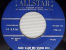 DANIEL JAMES and his SUN VALLEY BOYS Magic Wands COUNTRY honky tonk 45 1957 w03