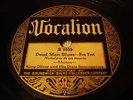JAZZ KING OLIVER DIXIE SYNCOPATORS Dead Man Blues VOCALION 1059 Glossy copy
