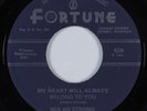 R&B Rocker Doo Wop 45 NOLAN STRONG & DIABLOS My Heart Will Always Belong.. HEAR
