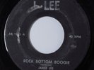 Rock & Roll 45 JAMIE LEE & SPARKS Rock Bottom Boogie J-LEE HEAR