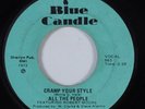 Funk 45 ALL THE PEOPLE Cramp Your Style BLUE CANDLE HEAR