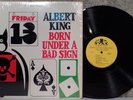 ALBERT KING Born Under A Bad Sign STEREO LP In SHRINK Stax OG Terre HAUTE Press