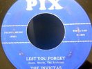  Original 50's Ohio Doo Wop 45 by the Invictas 
