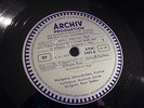 78 RPM BACH VIOLIN CONCERTO #1 BWV 1041, SCHNEIDERHAN, SACHER, ARCHIV PRODUKTION