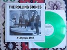 THE ROLLING STONES - LP RARE -  LIVE A L' OLYMPIA - 11 AVRIL 1967 (VINYL VERT)