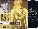 SHIRLEY BASSEY Goldfinger Swedish/Danish 45PS 1965 James Bond