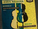 DECCA LXT 5252 KODALY REGER Rare UK Classical LP Zara Nelsova Solo Cello