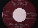LANNY DUNCAN: Hold Me, Thrill Me, Kiss Me / Tummy Tickles 45 Rockabilly