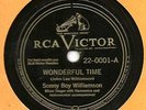 POSTWAR BLUES 78 Sonny Boy Williamson RCA-Victor 22-0001