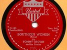 POSTWAR BLUES 78 Tommy Brown United U-183