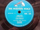 ELVIS PRESLEY 78 RPM PARALYZED / WHEN MY BLUE MOON TURNS TO GOLD AGAIN HMV 378