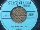 Heptones Love Won't Come Easy UK Coxsone Rare Killer Rocksteady 7