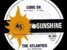 ATLANTICS Come on MOD FREAKBEAT PSYCH BEAT RARE REISSUE 45 Listen