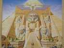 IRON MAIDEN POWERSLAVE LP 1984 WITH INNER SLEEVE(NICE COPY) UK