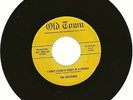 THE SOLITAIRES ON OLD TOWN 45  A GHOST OF A CHANCE    ORIGINAL
