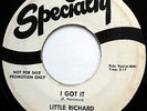 LITTLE RICHARD 45 I Got It / Baby PROMO Rock N Roll R&B Specialty 1959 w3401