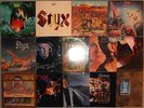 Styx & Related, 14 Vinyl Record Lot, All LP's, 1 Greece & 2 Canada Imports