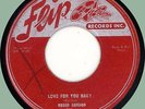 ROSCO GORDON Love for You Baby / The Chicken 45rpm Flip 1956