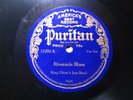 King Oliver's Jazz Band/Riverside Blues/Mabel's Dream/Puritan 11292 78rpm Record