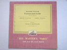 Wilhelm Furtwangler Wagner Tristan Und Isolde Record 3 LP HMV ALP1032 EX/EX 1960