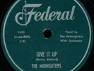 THE MIDNIGHTERS Give It Up R&B 78 on FEDERAL 12230 N-