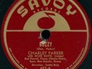 CHARLIE PARKER MILES DAVIS Buzzy BEBOP JAZZ 78 on SAVOY 961