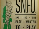 SNFU And No One Else Wanted To Play LP Record Gun Cover Rare Tour Version