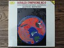 LEONARD BERNSTEIN MAHLER SYMPHONIE NO.9 DG DIGITAL STEREO 2LP BOX GERMANY SEALED