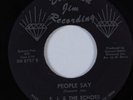 Northern Soul 45 E.J. & ECHOES People Say DIAMOND JIM HEAR