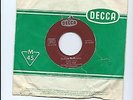 BILLY FURY very rare German 45 Halfway To Paradise Decca 1961