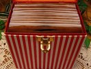 Vintage 45rpm Case - INCLUDES (50) 45's - RARE BOX - All 