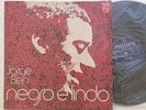 Jorge Ben Negro e Lindo LP VG/VG ORIGINAL Samba Soul