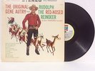 GENE AUTRY sings Rudolph the red nosed reindeer vinyl LP EX+