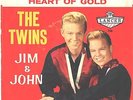 THE TWINS---PICTURE SLEEVE + 45 on LANCER---(BUTTERCUP)--PS--PIC--SLV