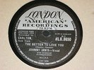 Johnny Janis - The Better to Love you 1958 UK London 78rpm Excellent RARE