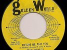 TONY MICHAELS Picture Me And You GOLDEN WORLD RARE Northern NM Stock Issue LSTN