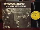 STAN GETZ QUINTET  INTERPRETATIONS LP * MINT- 1st Press NORGRAN JAZZ * BEAUTY